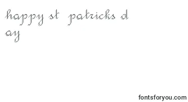 RondoTwinThin font – St Patricks Day Fonts